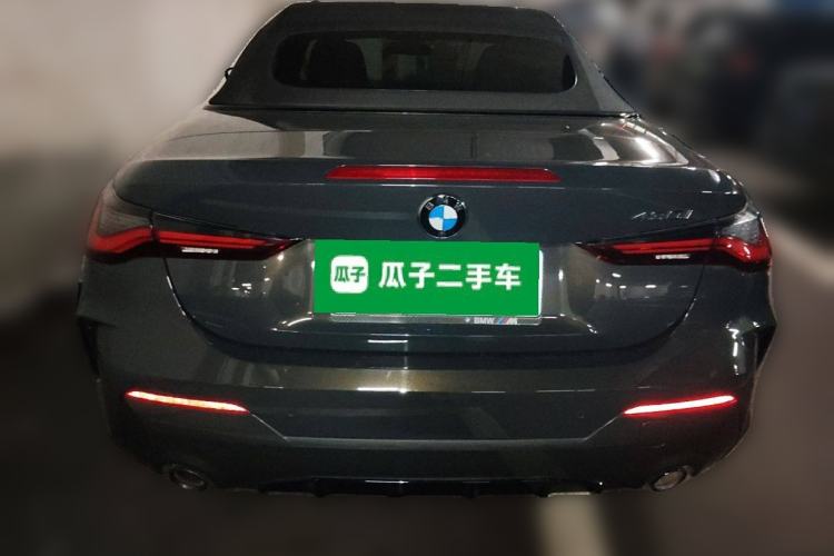 Used BMW 4 Series 2022 Second Facelift 430i Convertible M Sport Night Edition Package Rear