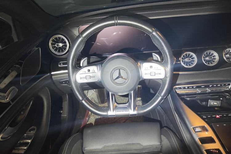 Used Mercedes-Benz AMG GT 2019 AMG GT 50 four-door sports car Steering Wheel