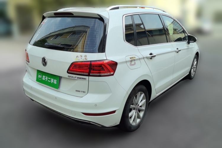 Used Volkswagen Golf Sportsvan 2019 280TSI Automatic Trendy Model China VI Standard Rear Right 45 Deg