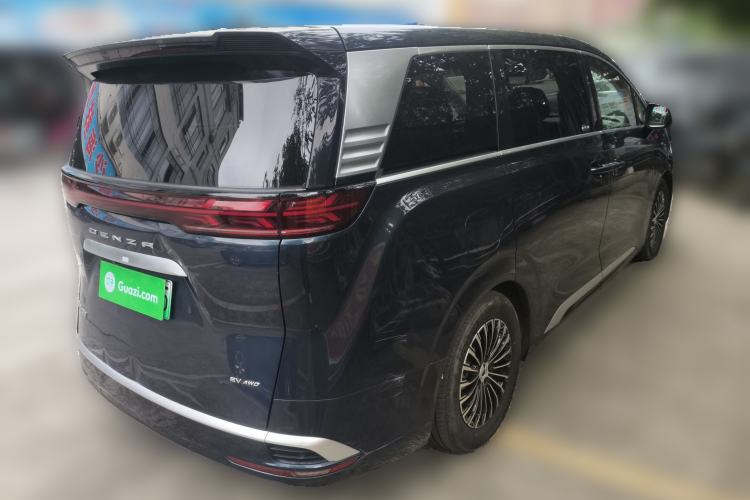 Used Denza D9 2022 EV 600 Four-Wheel Drive Flagship Model Rear Right 45 Deg