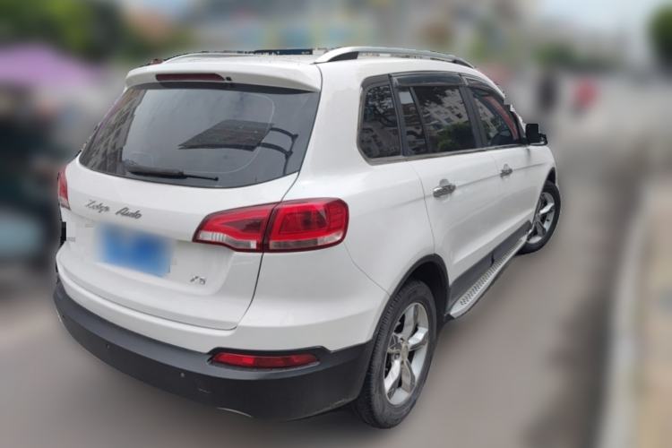 Used Zotye Domy X5 2015 1.5T CVT ZhiXian Model China IV Standard Rear Right 45 Deg