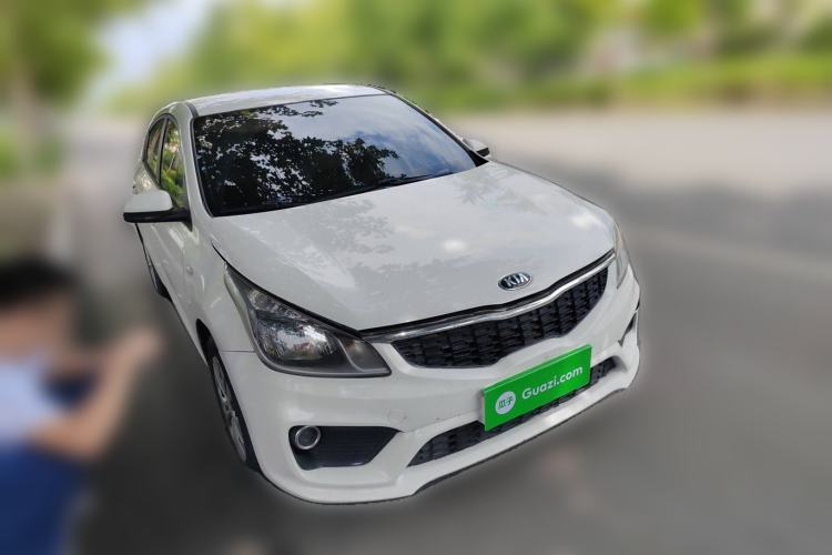 Used Kia K2 2017 Sedan 1.4L Automatic GLS Front Right 45 Deg