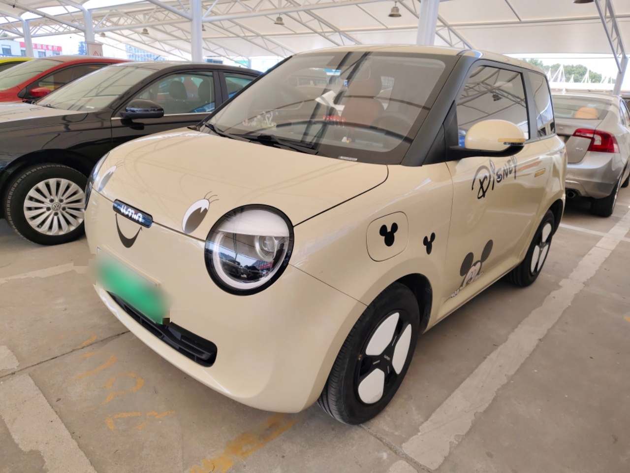 تحت مقدمة السيارة