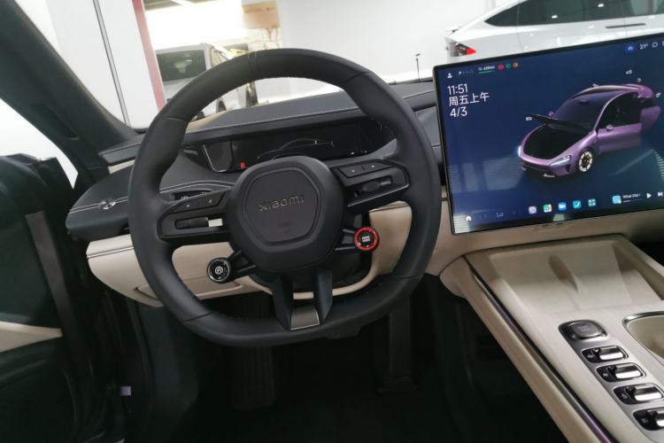 Used Xiaomi Auto SU7 2024 Rear-Drive Ultra-Long Range Advanced Pro-Level Intelligent Driving Version Steering Wheel