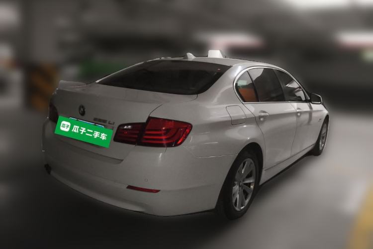 Used BMW 5 Series 2013 525Li Leading Model Rear Right 45 Deg