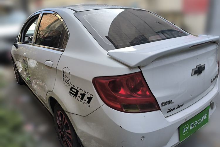 Used Chevrolet Sail 2013 Sedan 1.4L AMT Enjoy Edition Rear Left 45 Deg