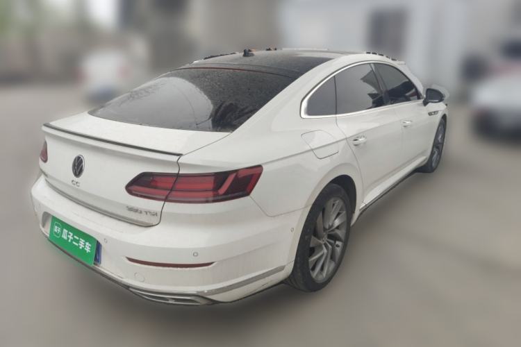 Used Volkswagen FAW-Volkswagen CC 2021 380TSI Striking Edition Rear Right 45 Deg