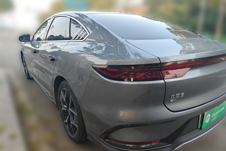 Used BYD Han 2022 EV Genesis Edition 715KM Front-Wheel-Drive Prestige Model Rear Left 45 Deg