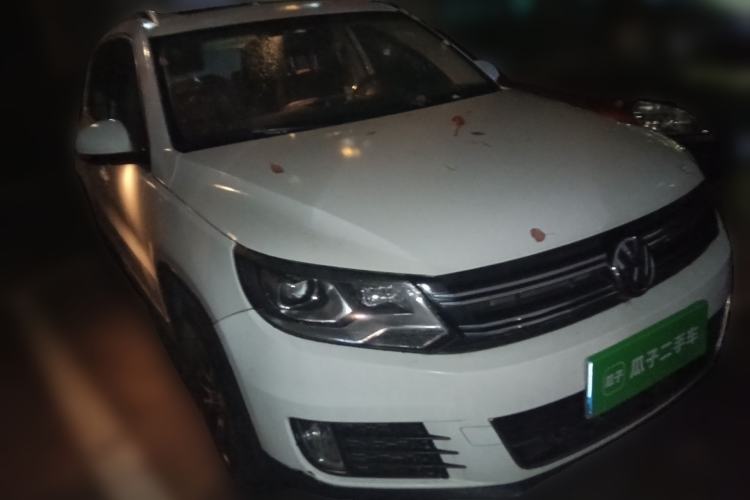 Used Volkswagen Tiguan 2013 1.8TSI Automatic Two-Wheel Drive Luxury Model Front Right 45 Deg