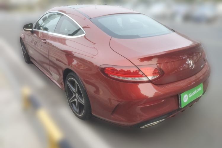 Used Mercedes-Benz C-Class 2017 Facelift C 200 Coupe Rear Left 45 Deg
