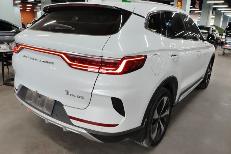 Used BYD Song PLUS New Energy 2021 EV Deluxe Model Rear Right 45 Deg