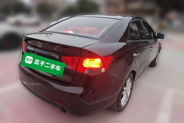 Used Kia Forte 2011 1.6L AT GLS Rear Right 45 Deg