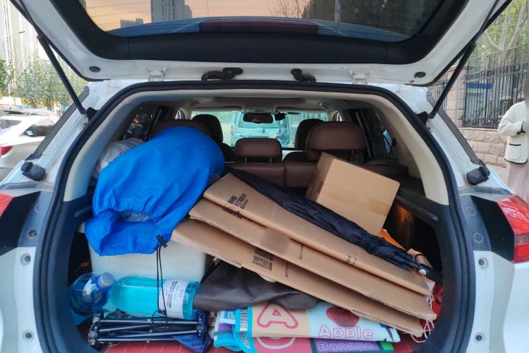 Used Geely Auto Emgrand X7 Sport 2016 1.8TD Automatic ZhiZun Version Trunk