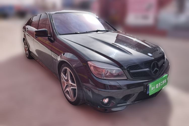 Used Mercedes-Benz C-Class AMG 2010 AMG C 63 Sport Enhancement Edition Front Right 45 Deg