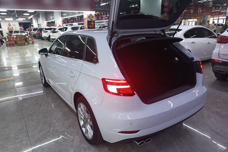 Used Audi A3 2018 30th Anniversary Edition Sportback 35 TFSI Ambition Model Rear Left 45 Deg