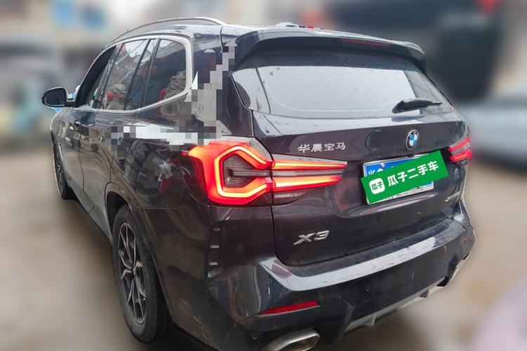 Used BMW X3 2022 Restyled xDrive25i M Sport Package Rear Left 45 Deg
