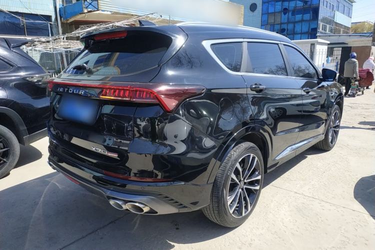 Used JETOUR X70 PLUS 2023 1.6T DCT Stronger PLUS 5-seater Rear Right 45 Deg