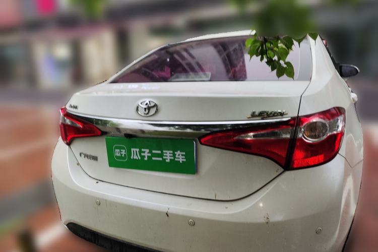 Used Toyota Levin 2016 1.6G CVT Elite Edition Rear