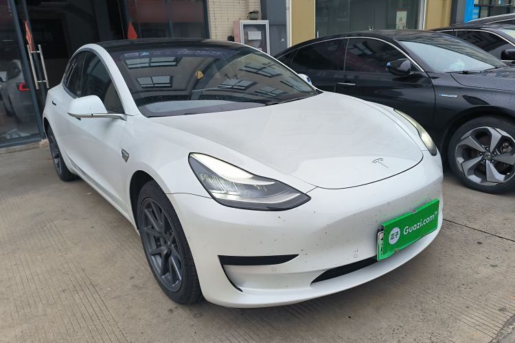 Used Tesla Model 3 2020 Standard Range Rear-Wheel Drive Upgraded Version Front Right 45 Deg