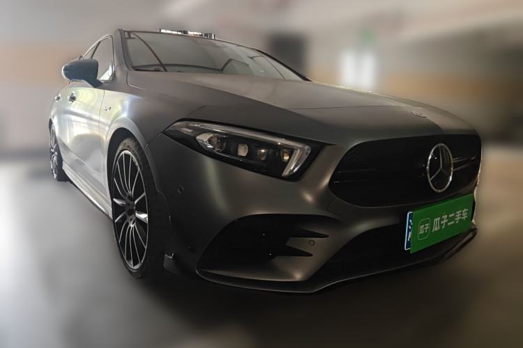 Used Mercedes-Benz A AMG 2020 Facelifted AMG A 35 4MATIC Front Right 45 Deg