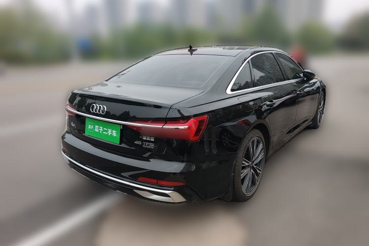 Used Audi A6L 2023 Revised 45 TFSI Prestige Dynamic Edition Rear Right 45 Deg