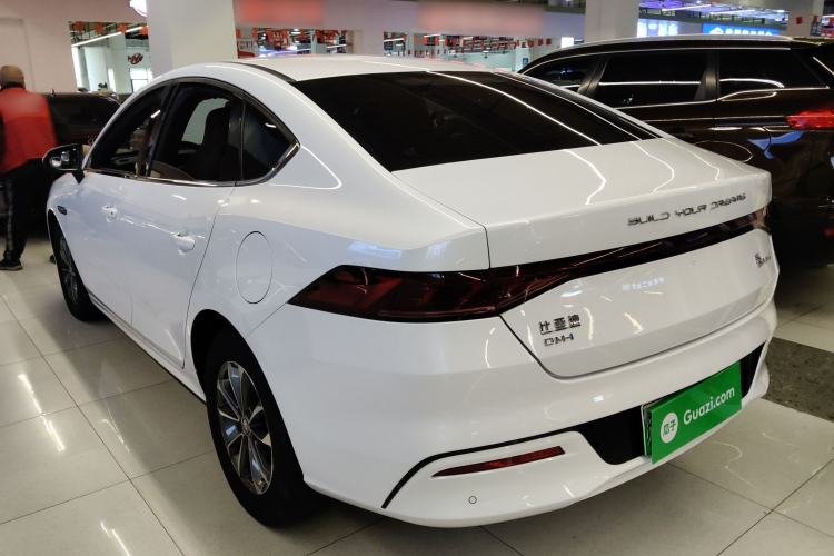 Used BYD Qin PLUS 2023 Champion Edition DM-i 55KM Leading Model Rear Left 45 Deg