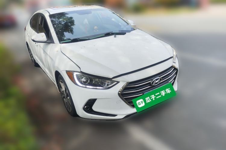Used Hyundai Elantra (6th Generation / Lingdong) 2016 1.6L Automatic ZhiXuan – Elite Version Front Right 45 Deg