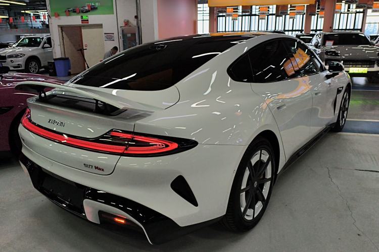 Used Xiaomi Auto SU7 2024 Four-Wheel Drive Ultra-Long Range Advanced Intelligent Driving Max Edition Rear Right 45 Deg