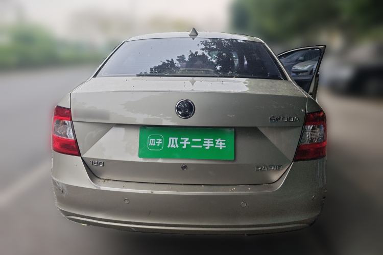 Used Skoda Rapid 2016 1.6L Manual Front-Wheel-Drive Version Rear