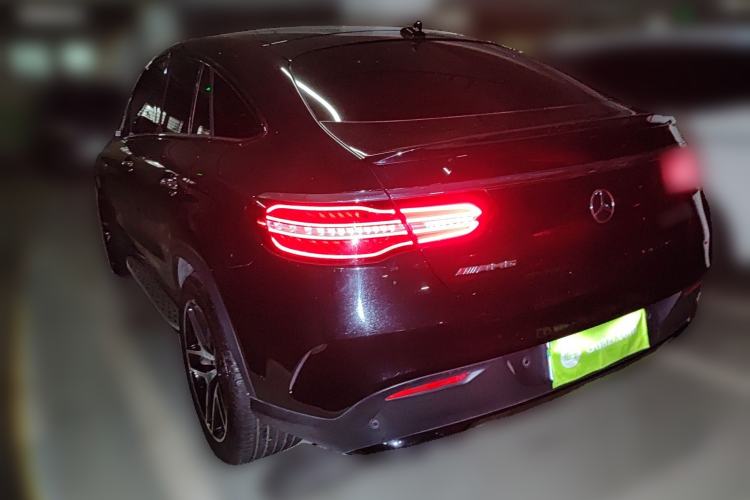 Used Mercedes-Benz GLE Coupe AMG 2017 AMG GLE 43 4MATIC Coupe SUV Rear Left 45 Deg