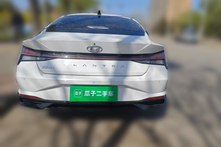 Used Hyundai Elantra 2021 1.5L CVT GLX Elite Edition Rear