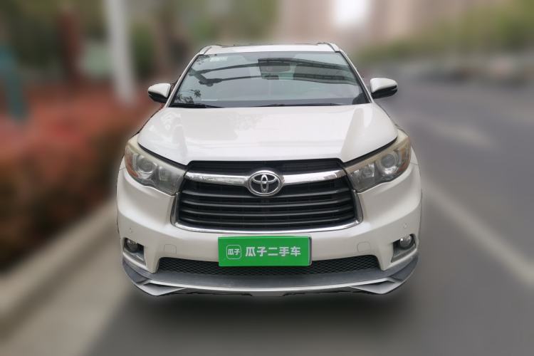 Used Toyota Highlander 2015 2.0T Four-Wheel Drive Luxury Navigation Version with 7 Seats
