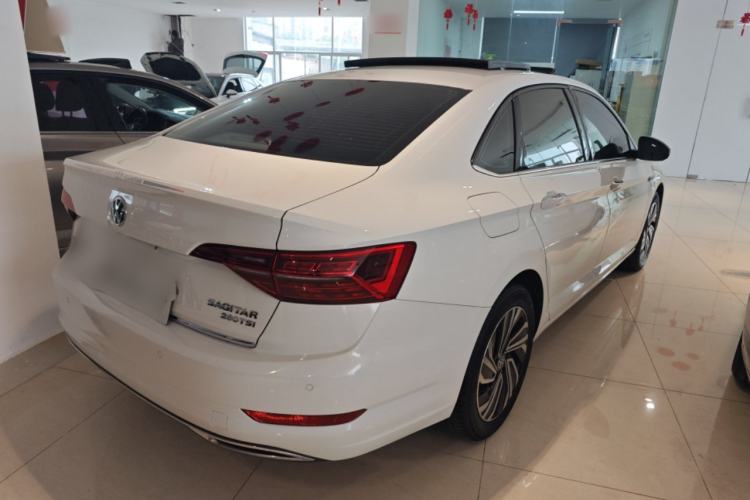 Used Volkswagen Sagitar 2020 280TSI DSG Luxury Version China VI Standard Rear Right 45 Deg