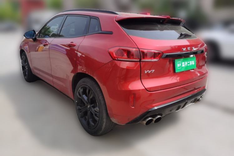 Used Wey VV7 2017 2.0T Flagship Model Rear Left 45 Deg