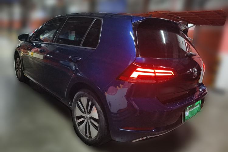 Used Volkswagen Golf New Energy 2018 e-Golf Rear Left 45 Deg