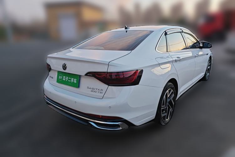 Used Volkswagen Sagitar 2025 300TSI DSG Excellence Edition Rear Right 45 Deg