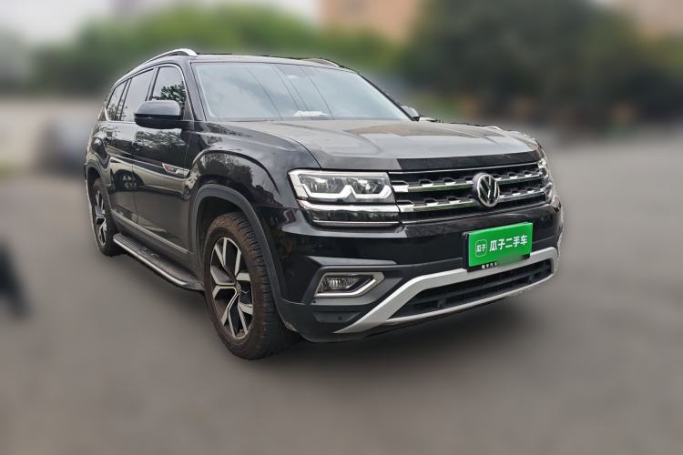 Used Volkswagen Teramont 2019 380TSI Four-Wheel Drive Luxury Version China VI Standard Front Right 45 Deg