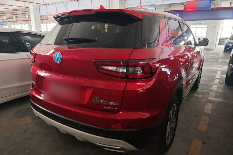 Used CHANGAN CS55 2018 1.5T Automatic Colorful Edition China V Standard Rear Right 45 Deg