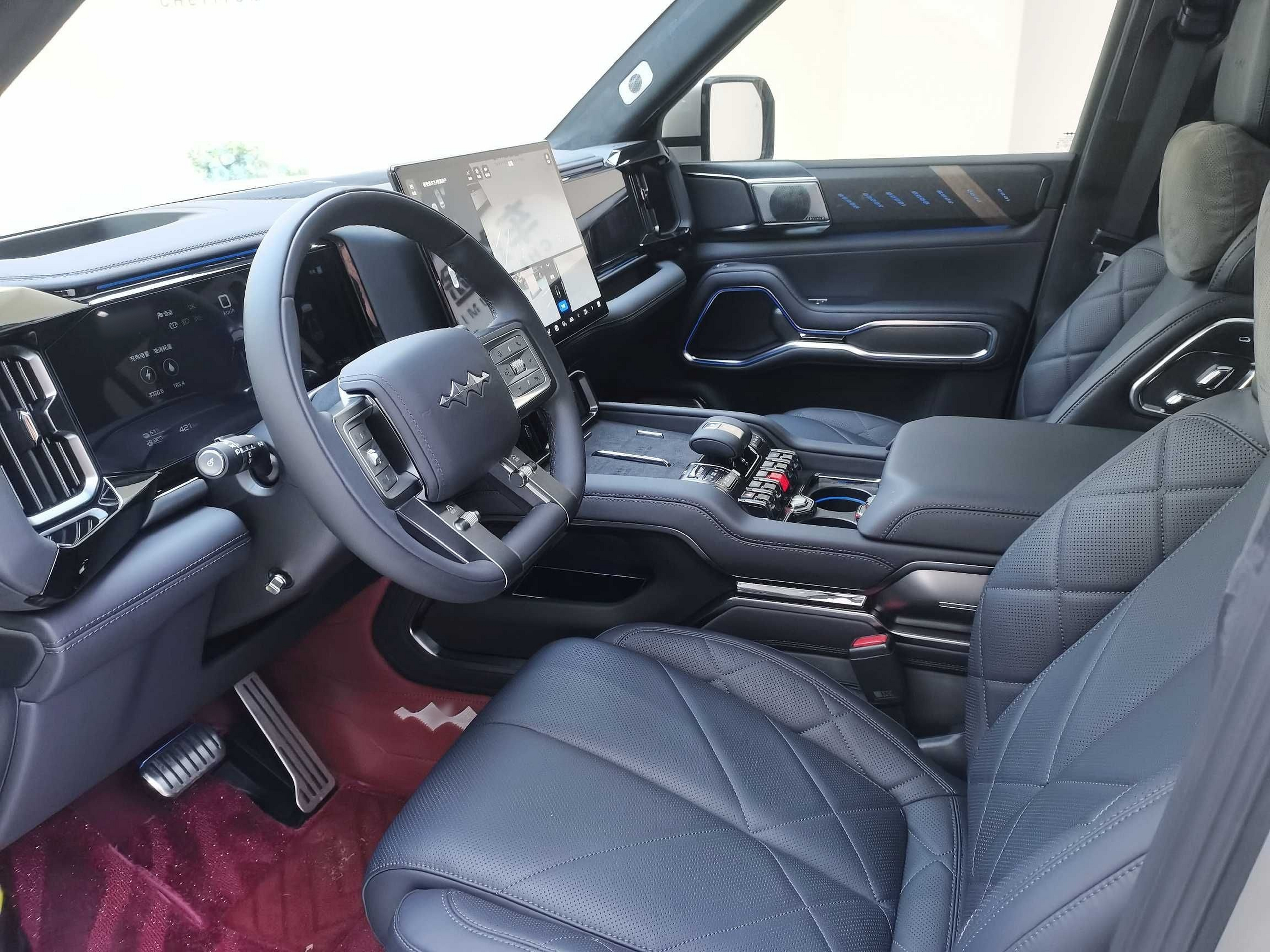Avant de la voiture