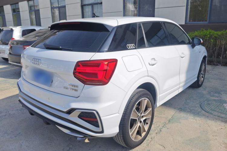 Used Audi Q2L 2022 35 TFSI Fashion Dynamic Model Rear Right 45 Deg