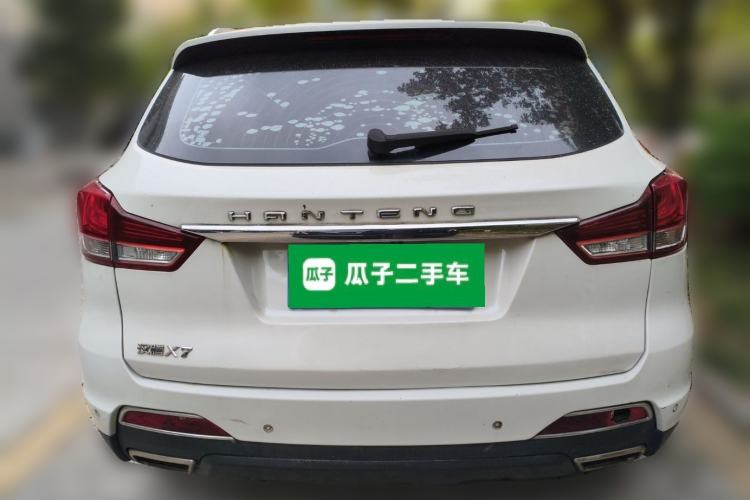 Used Hanteng X7 2016 1.5T Manual Luxury Edition Rear