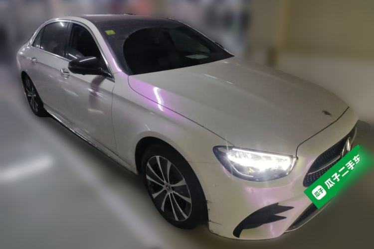 Used Mercedes-Benz E-Class New Energy 2021 E 350 e L Plug-in Hybrid Sports Sedan
