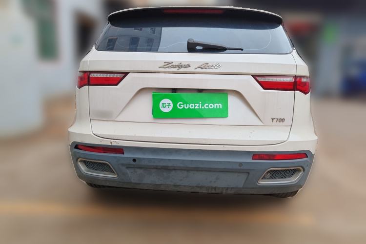 Used Zotye T700 2017 1.8T Dual-Clutch Luxury Model Rear