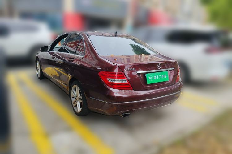 Used Mercedes-Benz C-Class 2013 C 260 CGI Elegant Model Rear Left 45 Deg
