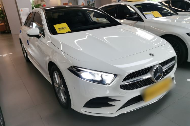 Used Mercedes-Benz A-Class 2020 Restyled A 200 L Sport Sedan Dynamic Version Front Right 45 Deg