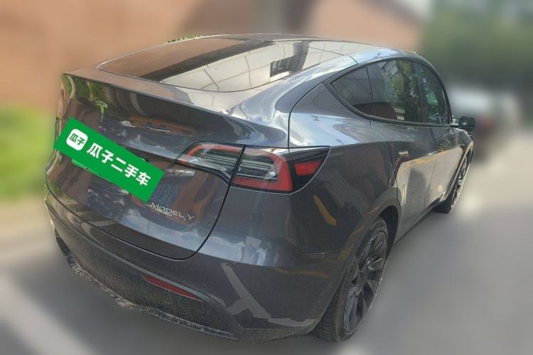 Used Tesla Model Y 2022 Revised Version Rear-Wheel Drive Rear Right 45 Deg