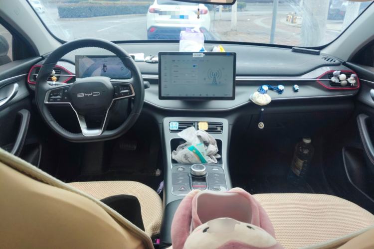 Used BYD Destroyer 05 2022 DM-i 120KM Prestige Model Center Console