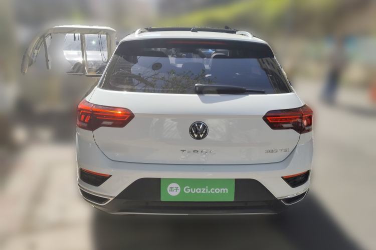 Used Volkswagen T-ROC 2021 280TSI DSG Two-Wheel Drive Comfort Connect Edition Rear