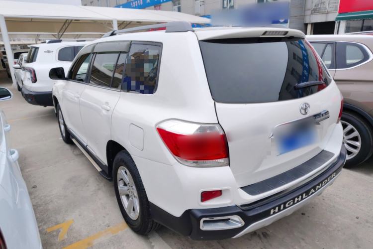 Used Toyota Highlander 2012 2.7L 2WD 5-Seater Elite Edition Rear Left 45 Deg