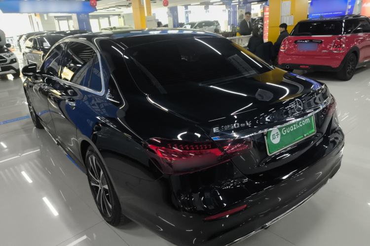 Used Mercedes-Benz E-Class New Energy 2023 E 350 e L Plug-in Hybrid Sports Sedan
